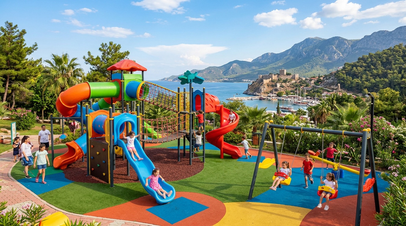 Premium children's outdoor playground in Poland