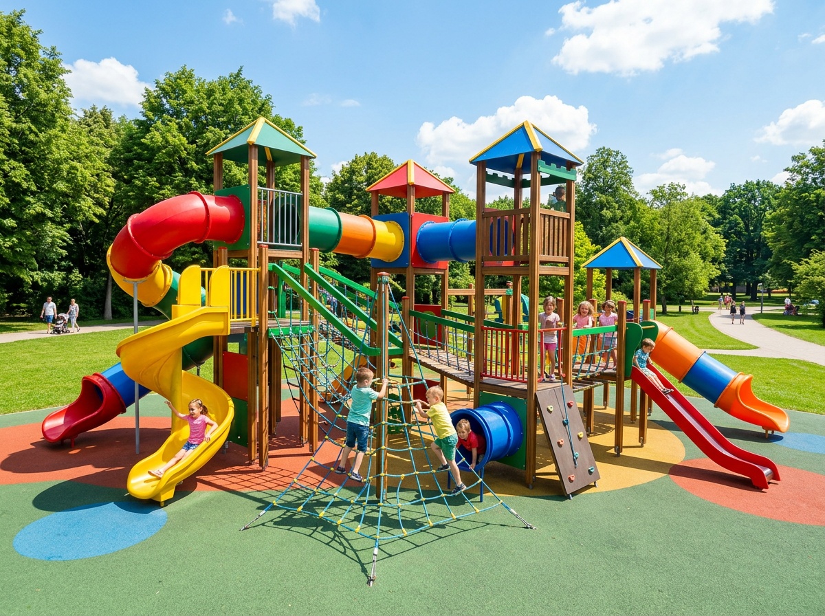 Multi-Tower Play Complex